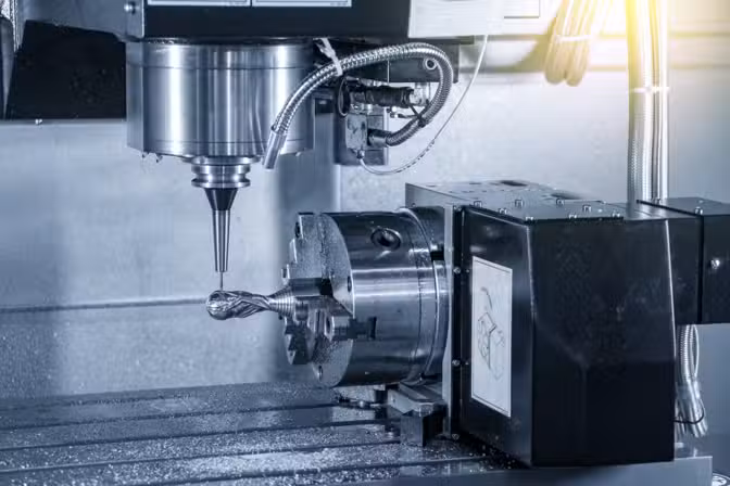 4 axis cnc machining process