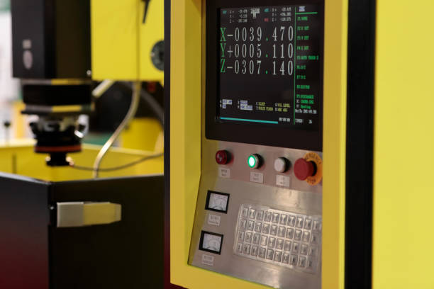 Electrical discharge machining control panel