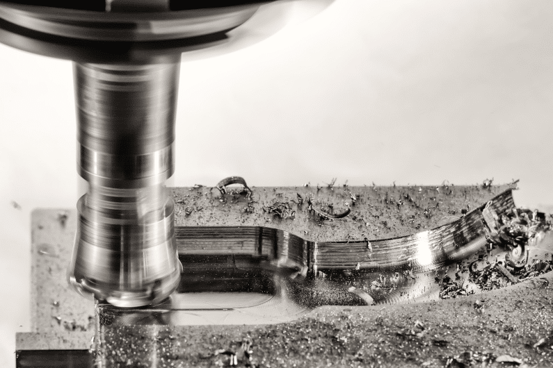 CNC metal milling