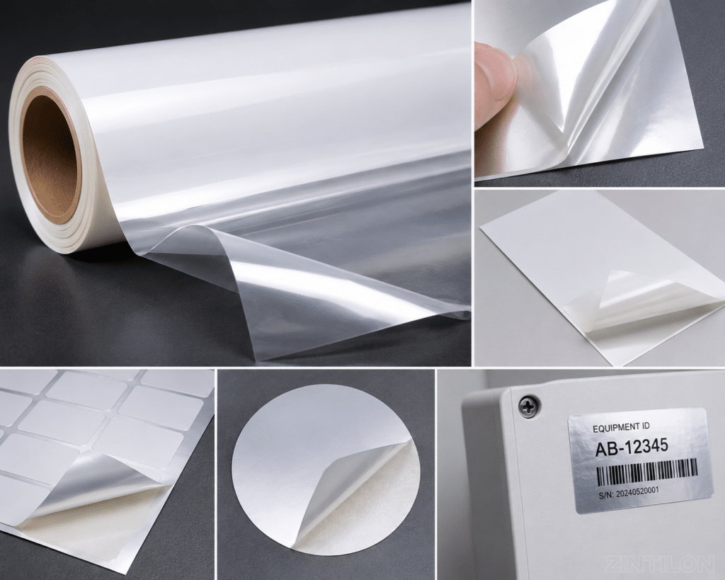 Film adhésif en Mylar ou PET