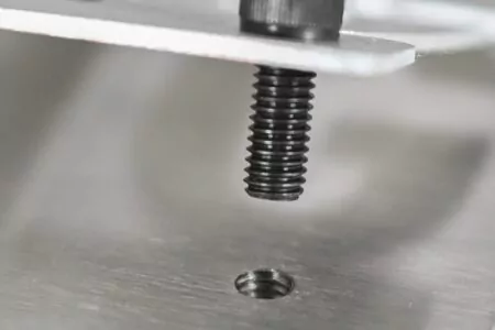 tapping screw hole